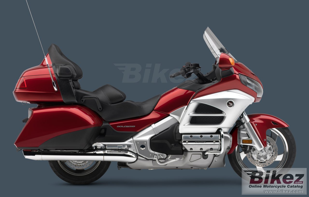 Big Honda gold wing audio comfort picture and wallpaper from Bikez.com